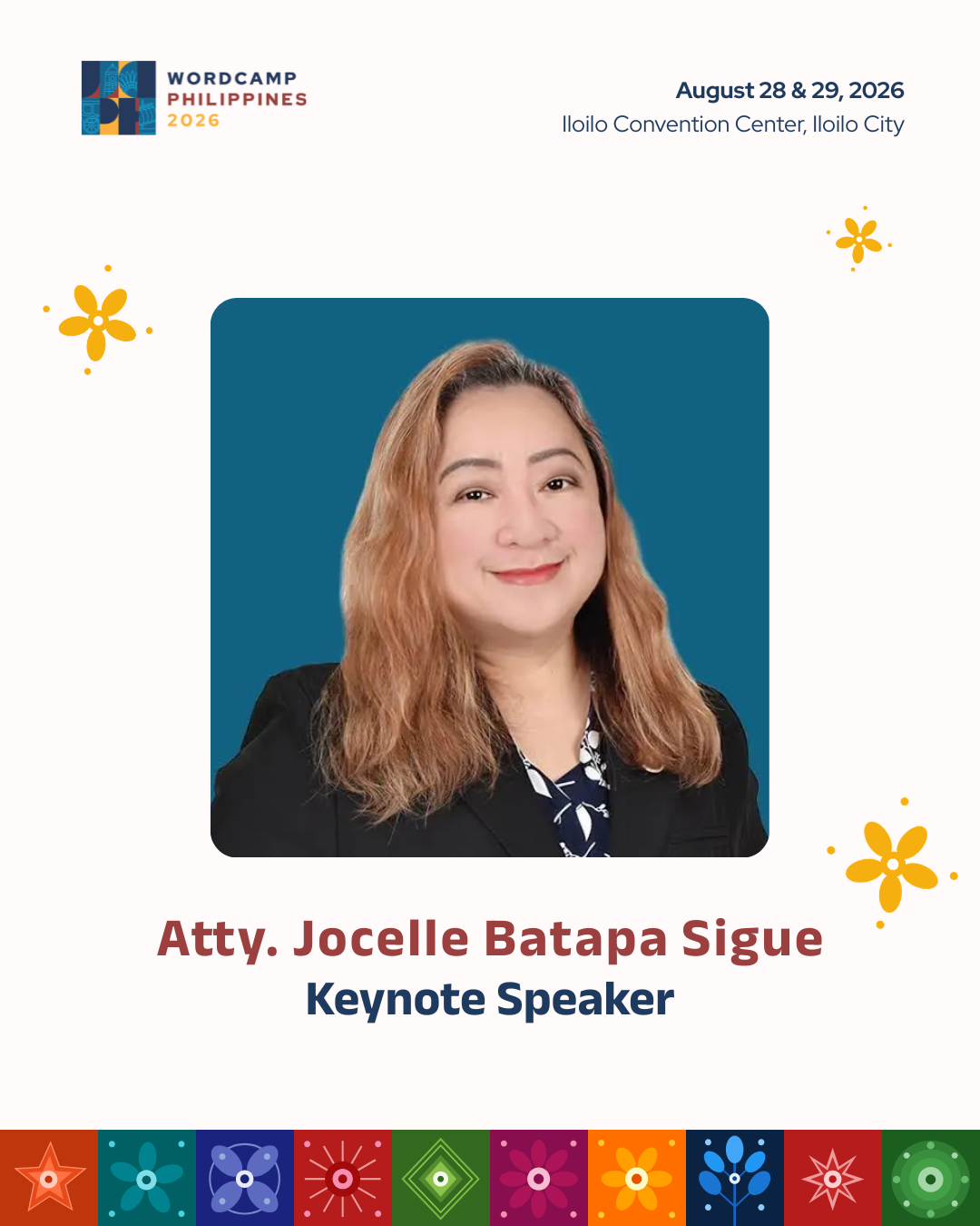 From Open Web to AI Era: Atty. Jocelle Batapa-Sigue -Keynote Speaker